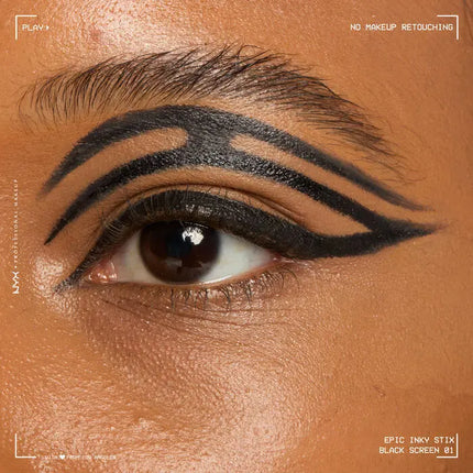 NYX Professional Makeup Epic Inky Stix Eyeliner Black Screen
