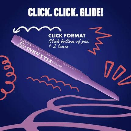 NYX Professional Makeup Epic Inky Stix Eyeliner Lavender Link