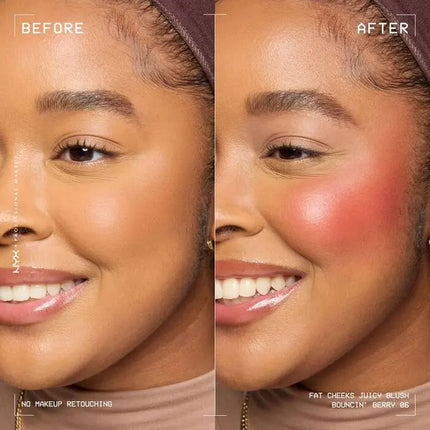NYX Professional Makeup Fat Cheeks Blush Bouncin Berry