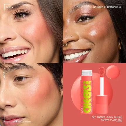 NYX Professional Makeup Fat Cheeks Blush Papaya Plump