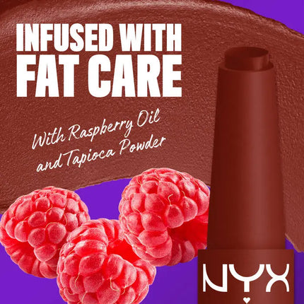 NYX Professional Makeup Fat Matte Smooth Color Lipstick Cocoa Cuddles