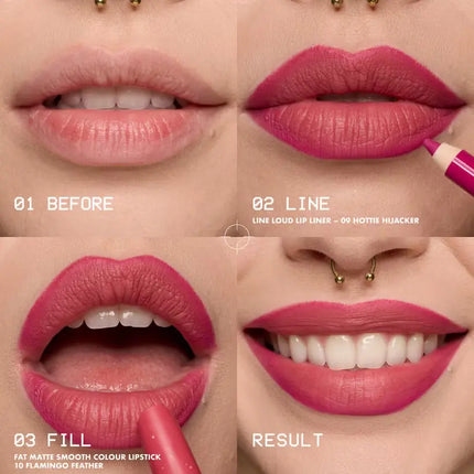 NYX Professional Makeup Fat Matte Smooth Color Lipstick Comfy Caramel