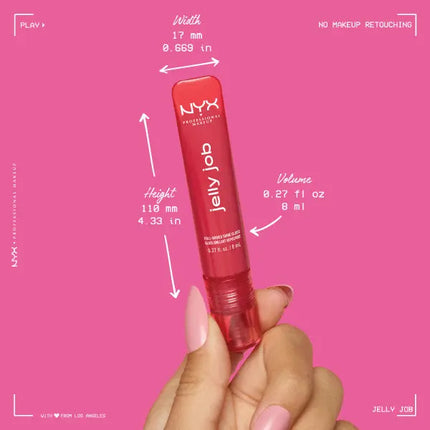 NYX Professional Makeup Jelly Job Lipgloss Bling Me Jelly