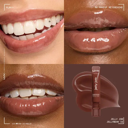 NYX Professional Makeup Jelly Job Lipgloss Jellybean