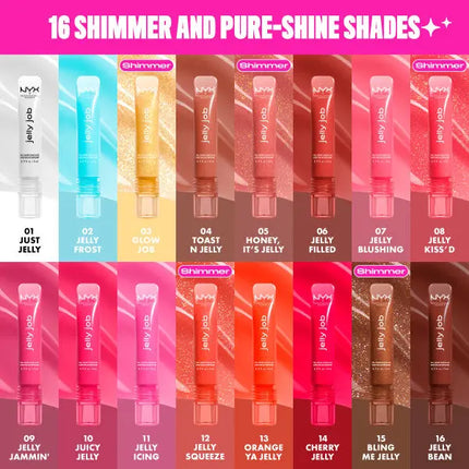 NYX Professional Makeup Jelly Job Lipgloss Juice Jelly