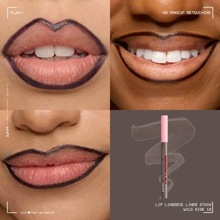 NYX Professional Makeup Lip Lingerie Lip Liner Stain Wild Side