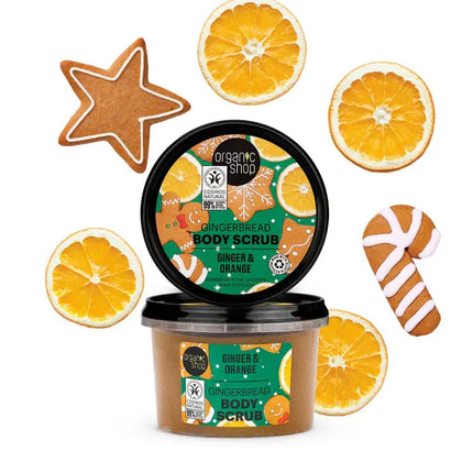 Organic Shop Body Scrub Gingerbread
