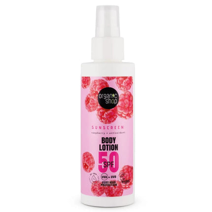 Organic Shop Sunscreen Body Lotion SPF 50