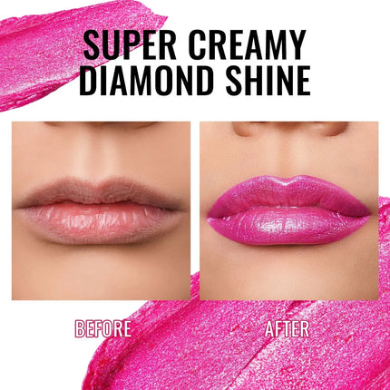 Oulac Infinity Moisture Shine Lipstick D02 Sparkle Sensation