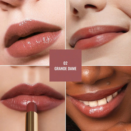 Oulac Moisture Shine Lipstick 02 Grande Dame