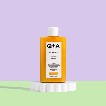 Q+A Vitamin C Shimmer Body Oil