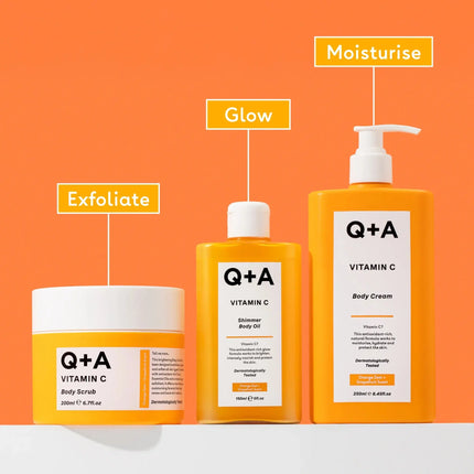 Q+A Vitamin C Shimmer Body Oil