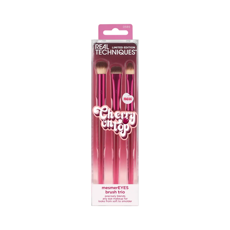 Real Techniques Cherry On Top MesmerEYES Brush Trio