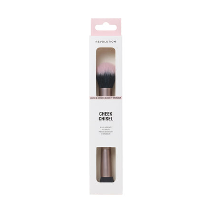Revolution Cheek Chisel Blush & Bronze Duo Brush