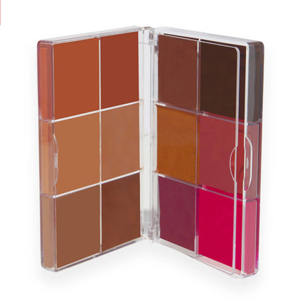 Revolution Everything Base Face Icon Complexion Palette Dark