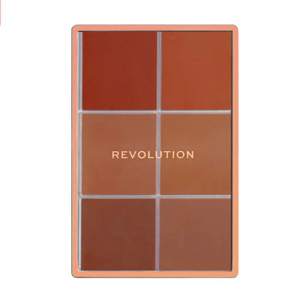 Revolution Everything Base Face Icon Complexion Palette Dark