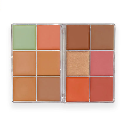 Revolution Everything Base Face Icon Complexion Palette Medium