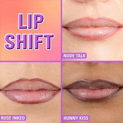 Revolution Lip Shift Ink Peel Off Lipliner Stain Nude Talk