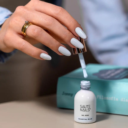 Saute Nails UV Gel Polish S336 Celestial Blue