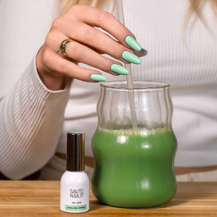 Saute Nails UV Gel Polish S338 Healing Green