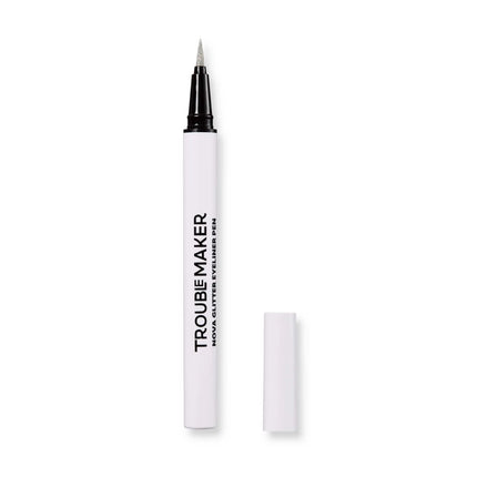 Trouble Maker Nova Glitter Liquid Eyeliner Pen Circuit Breaker Silver