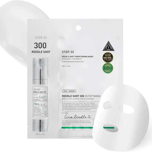 VT Cosmetics Collagen Reedle Shot 300 2 Step Mask