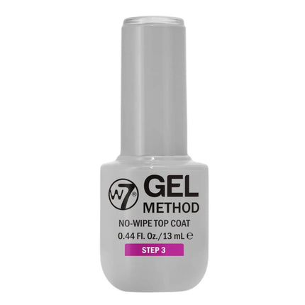 W7 Cosmetics Gel Method Step 3 No Wipe Top Coat