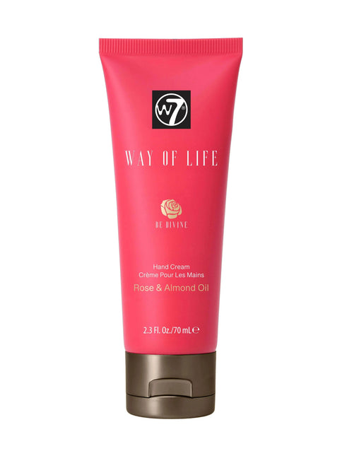W7 Cosmetics Way of Life Hand Cream Rose & Almond